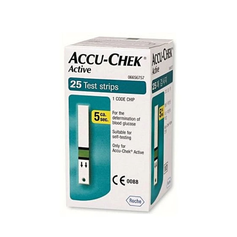 BANDELETTES ACCU CHEK ACTIVE B/25