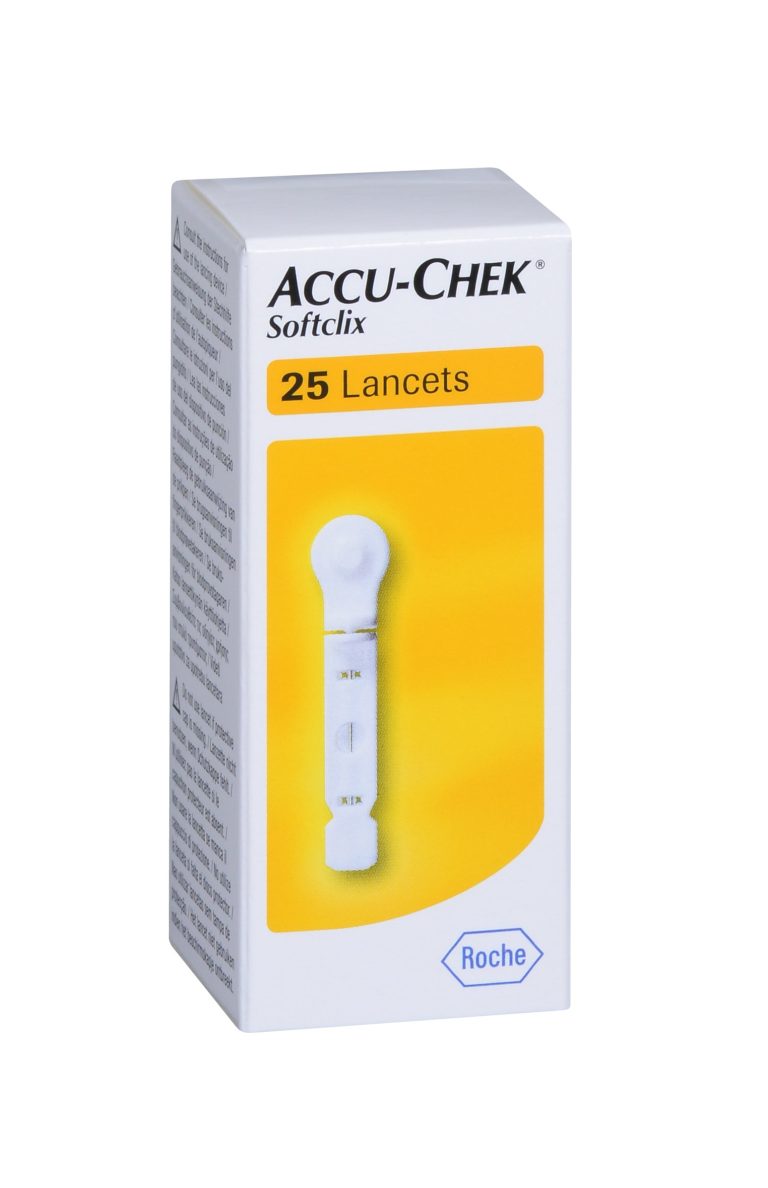 ACCU CHEK SOFTCLIX LANCETTE B/25
