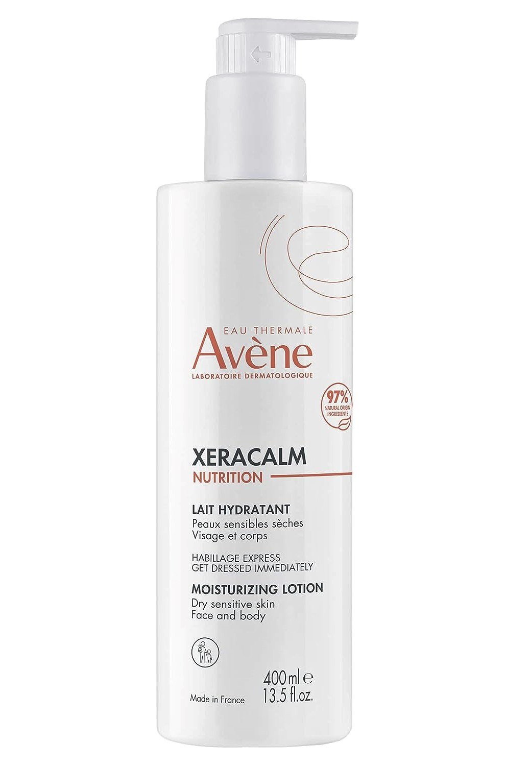 AVENE XERACALM NUTRITION LAIT HYDRA 400ML