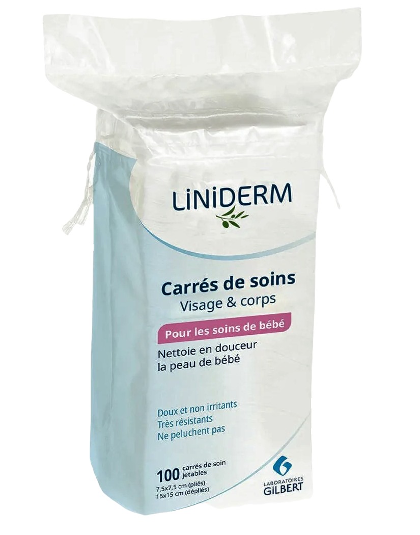 CARRES DE SOIN BB GILBERT SACH/100