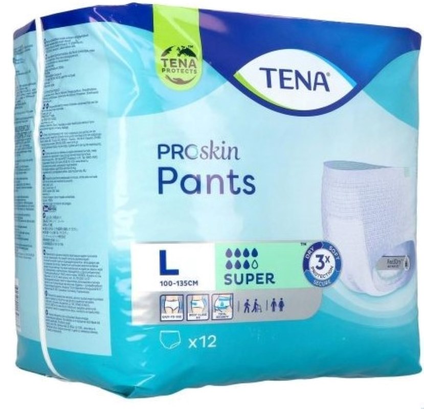 CHANGE TENA EXPERT PANTS SUPER LARGE B/12