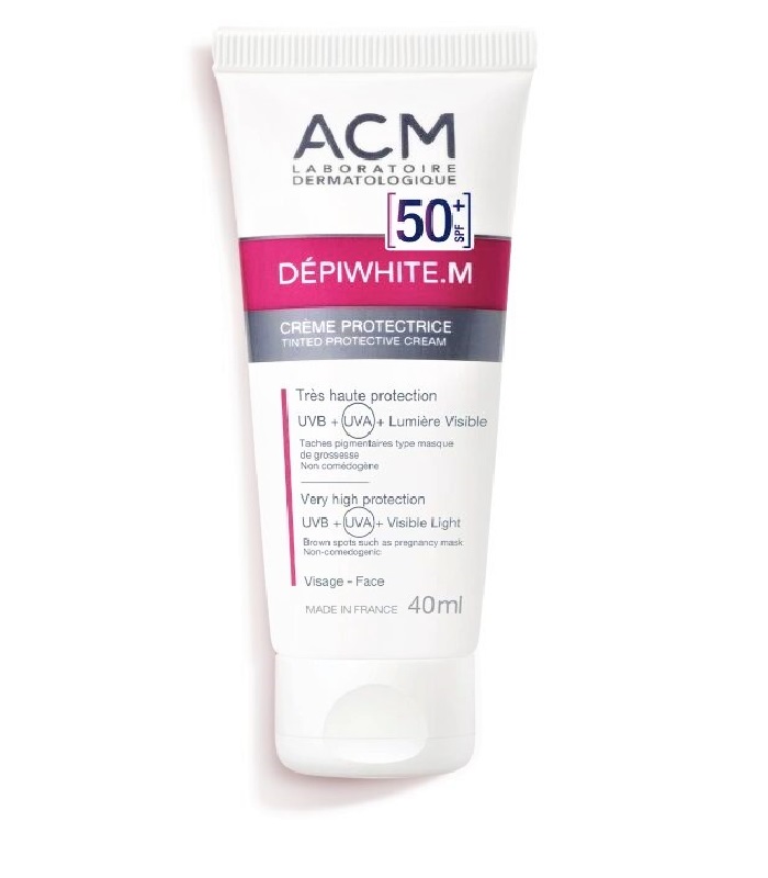 ACM DEPIWHITE M ECRAN SOLAIR SPF+CR T/40ML
