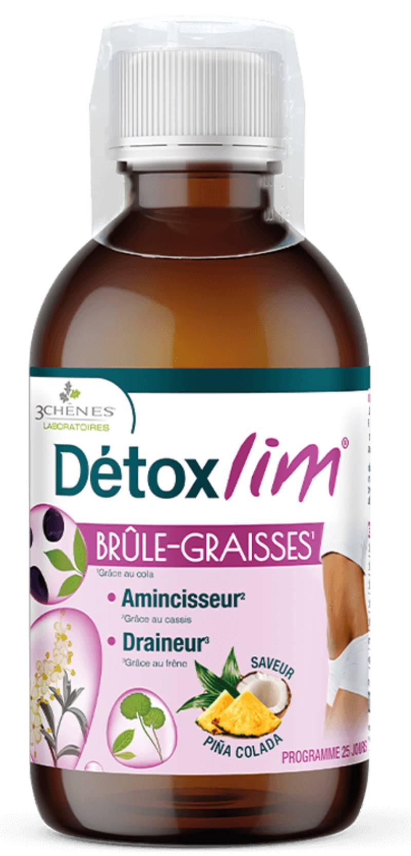 DETOXLIM BRULE GRAISSE SOL BUV FL/500ML