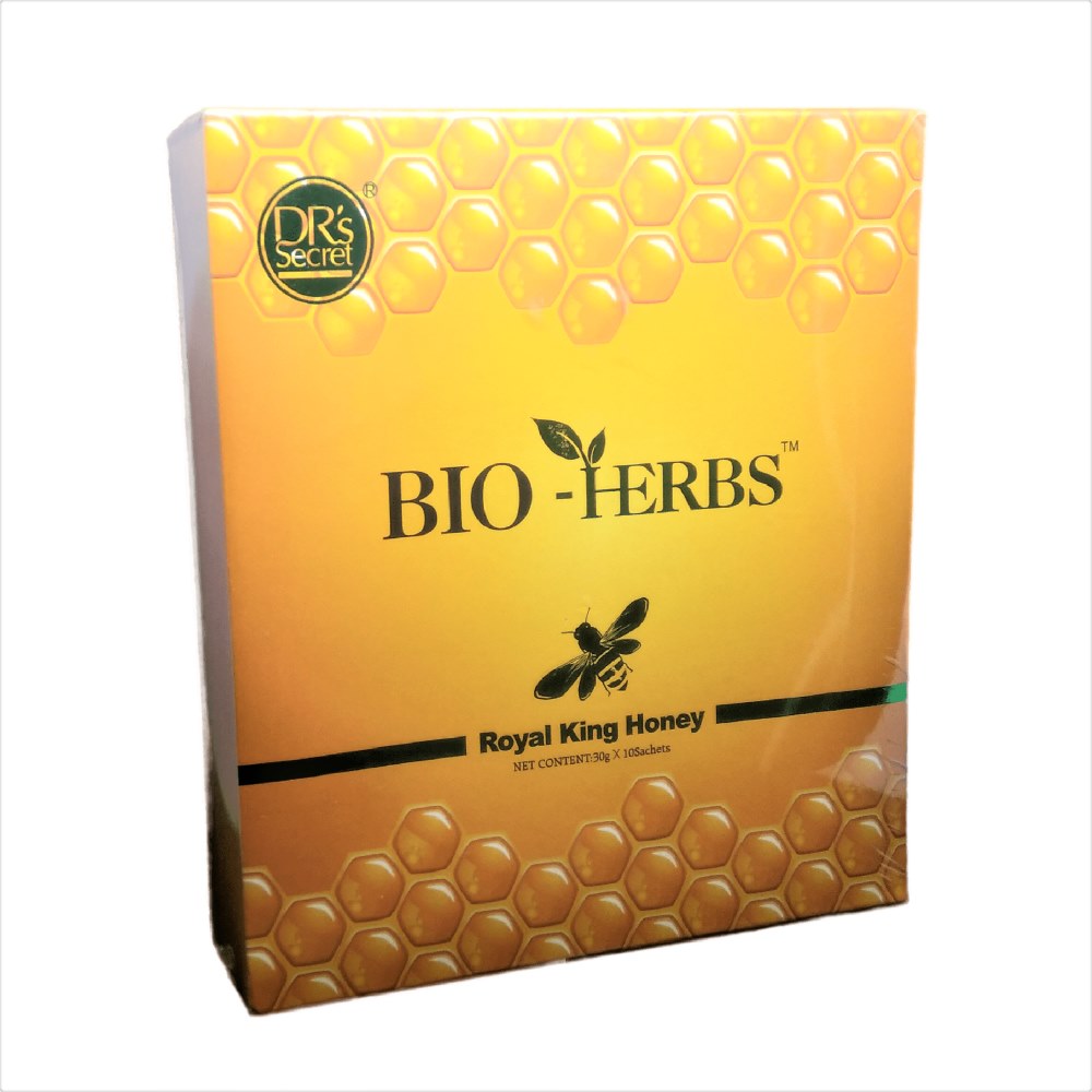 DR SECRET BIO HERBS HONEY S/10