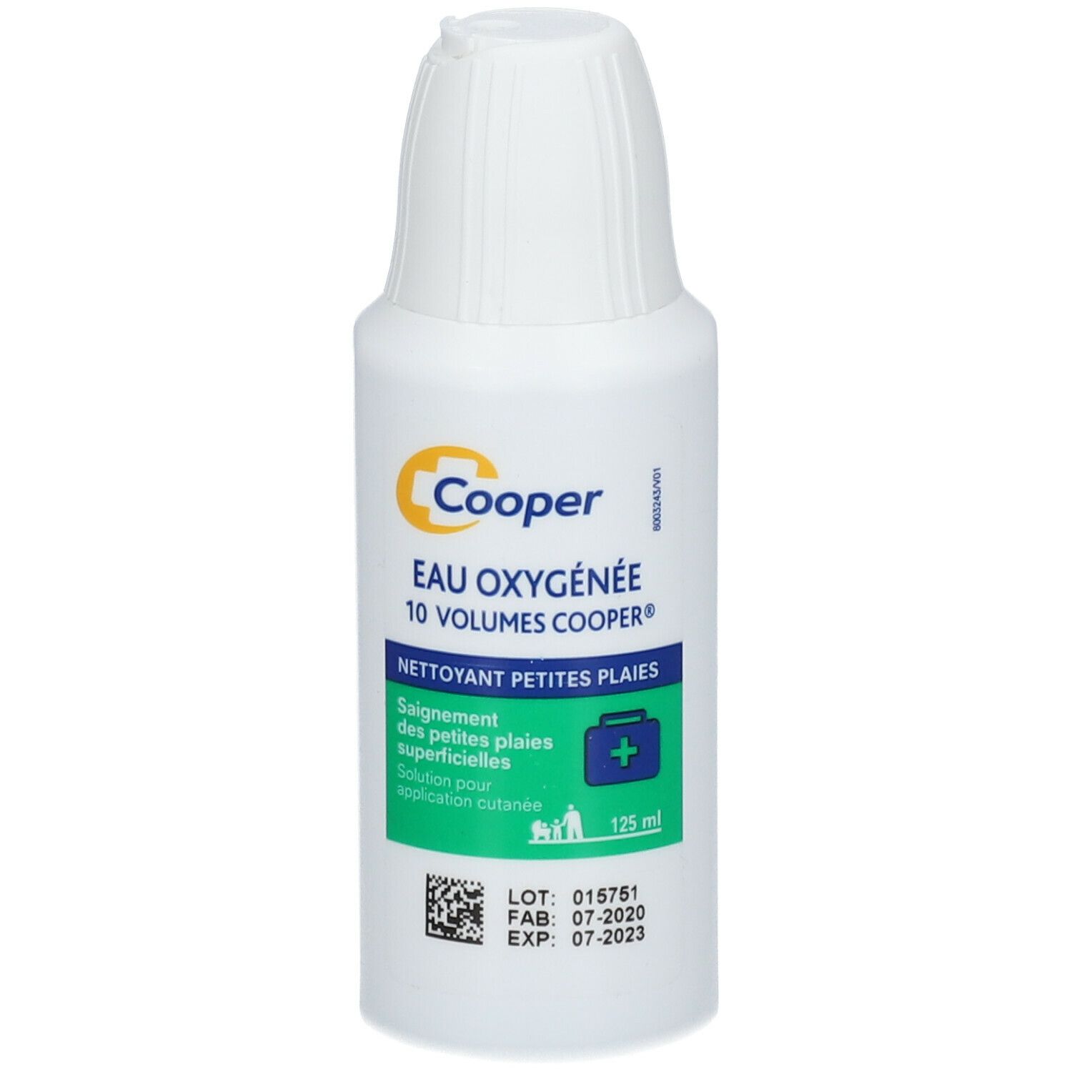 EAU OXYGENEE 10V CPF FL/125ML
