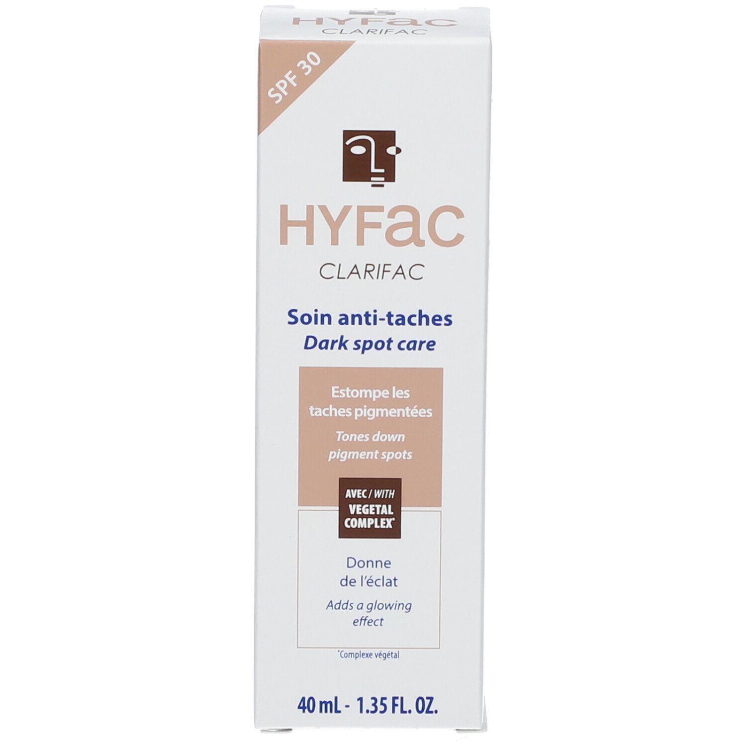 HYFAC CLARIFAC SPF30 SOIN ANTI-TACH/40ML