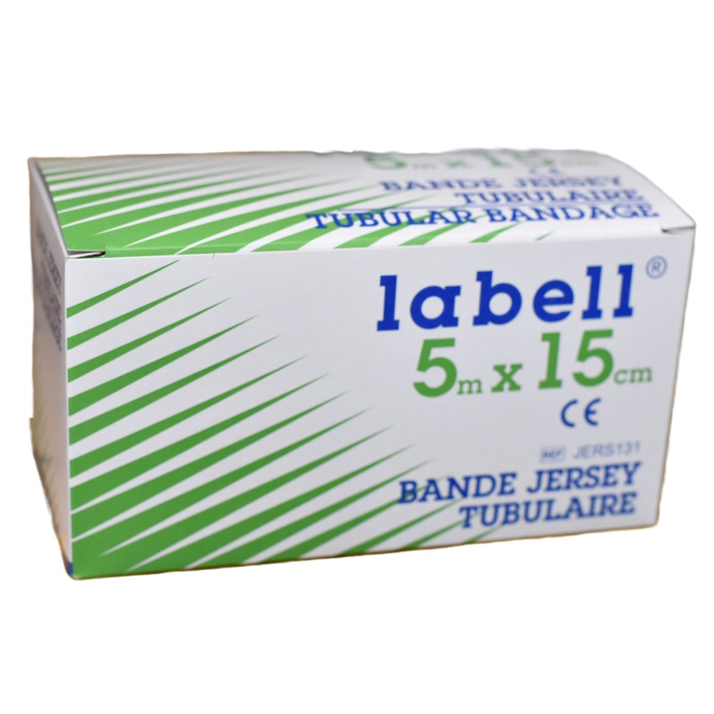 JERSEY TUBUL LABELL ECRU 5MX15CM SM
