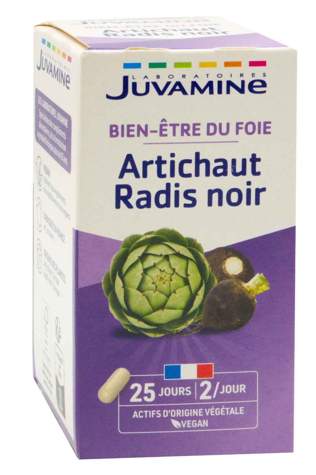JUVAMINE ARTICHAUT RADIS NOIR  GEL B/30