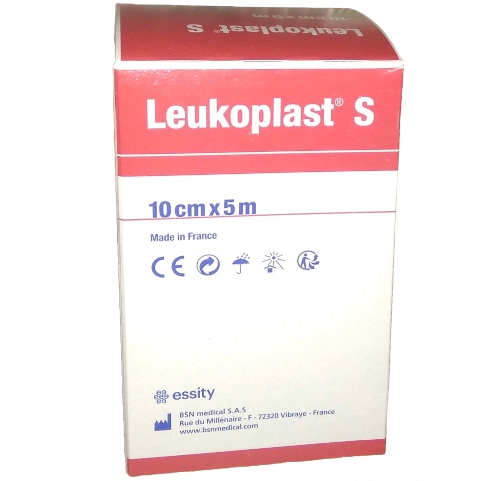 LEUKOPLAST S 5MX10CM PERF