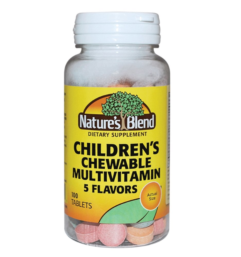NBL MULTIVITAMINE ENF CP CROQUER B/100