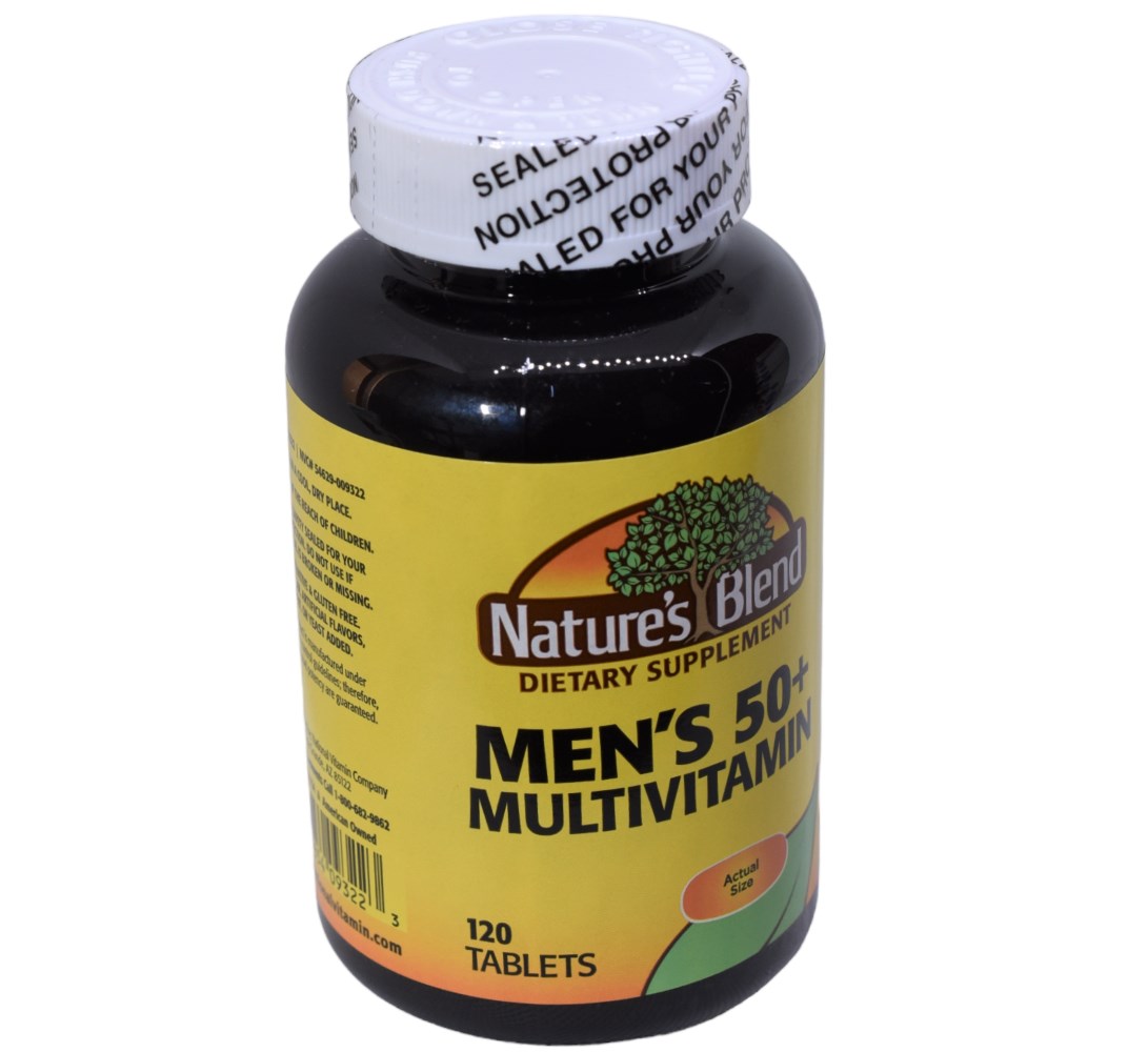 NBL MULTIVITAMINE MEN S 50+ CP B/120