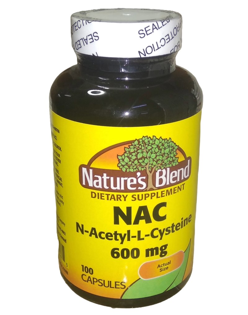 NBL N ACETYL CYSTEINE 600MG CAPS B/100