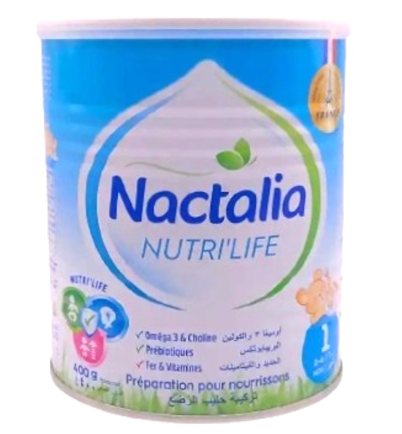 NACTALIA NUTRI LIFE LAIT 1ER AGE B/400G