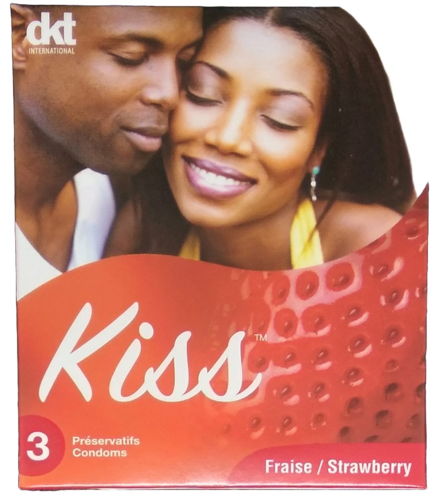 PRESERV KISS FRAISE B/3
