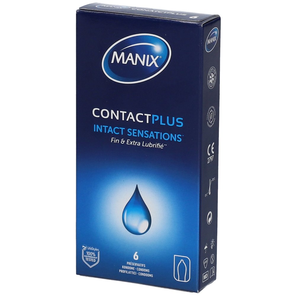 MANIX PRESERV CONTACT PLUS B/6
