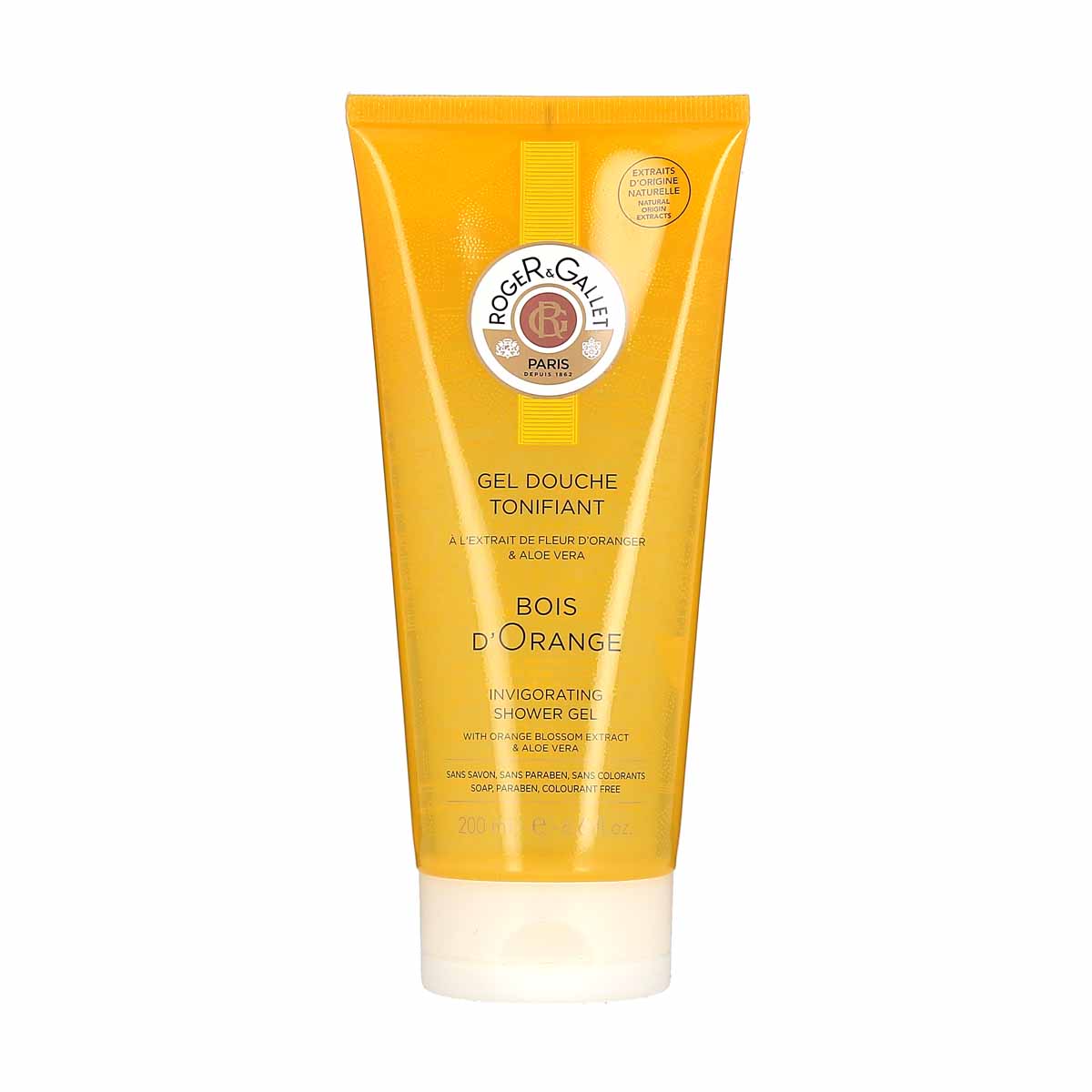 RG BOIS ORANGE GEL DCHE T/200ML