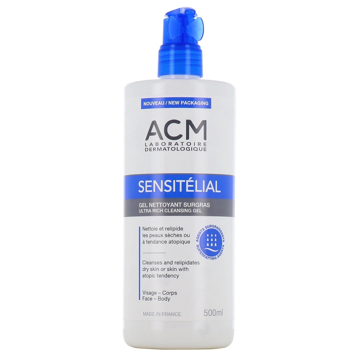 SENSITELIAL GEL NETT SURG 500ML