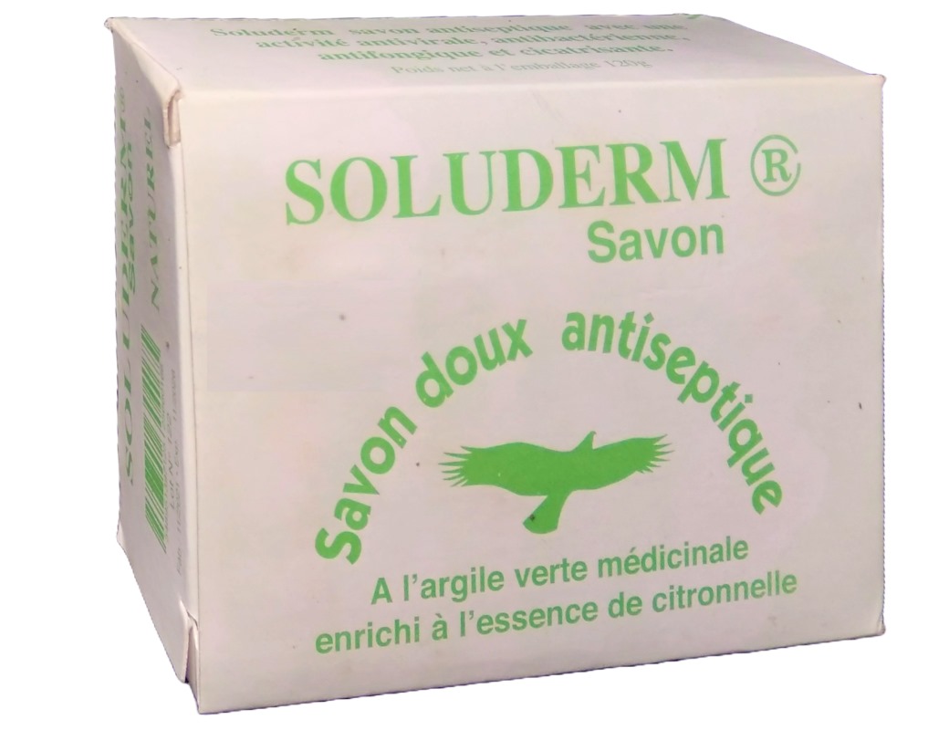 SOLUDERM SAVON PAIN 120G