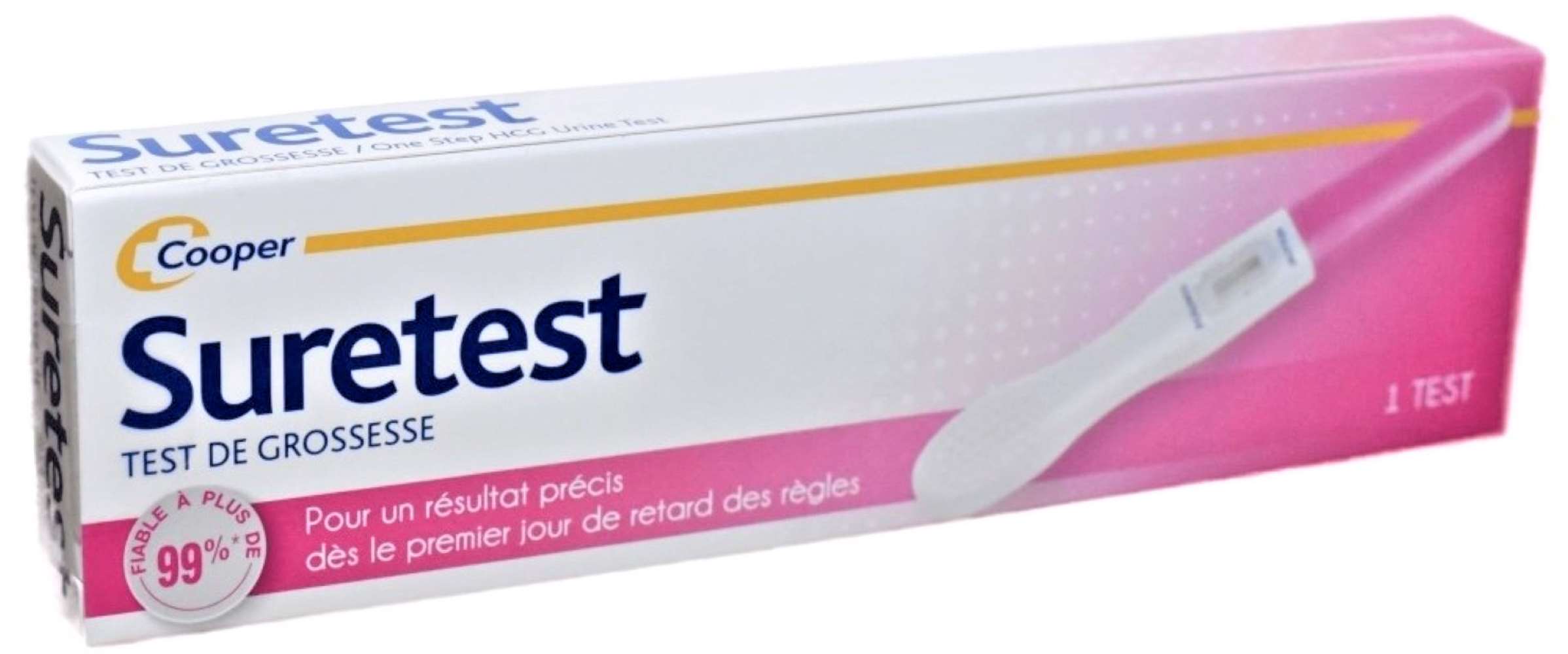 SURETEST TEST DE GROSSESSE/1
