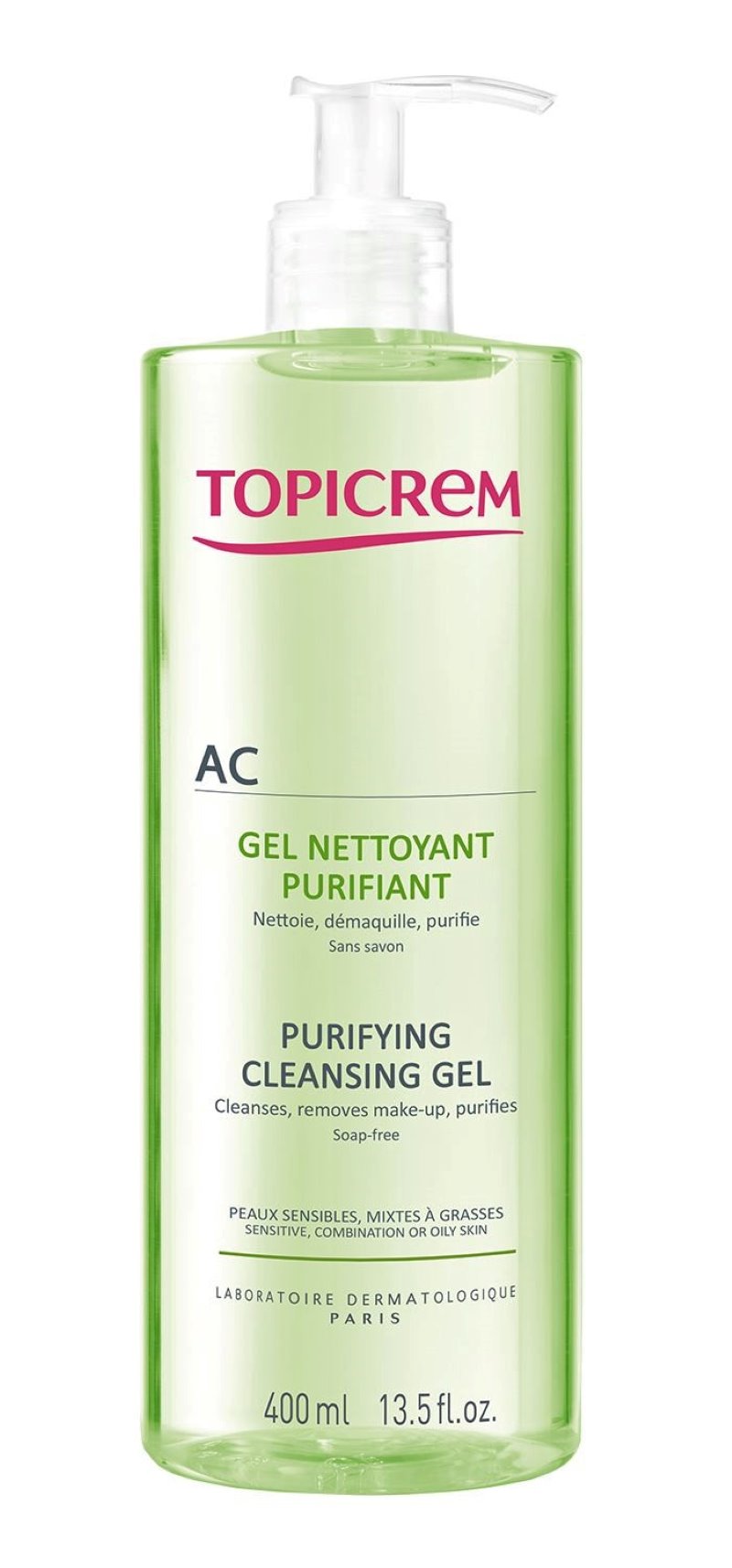 TOPICREM AC GEL NET PURIF 400ML