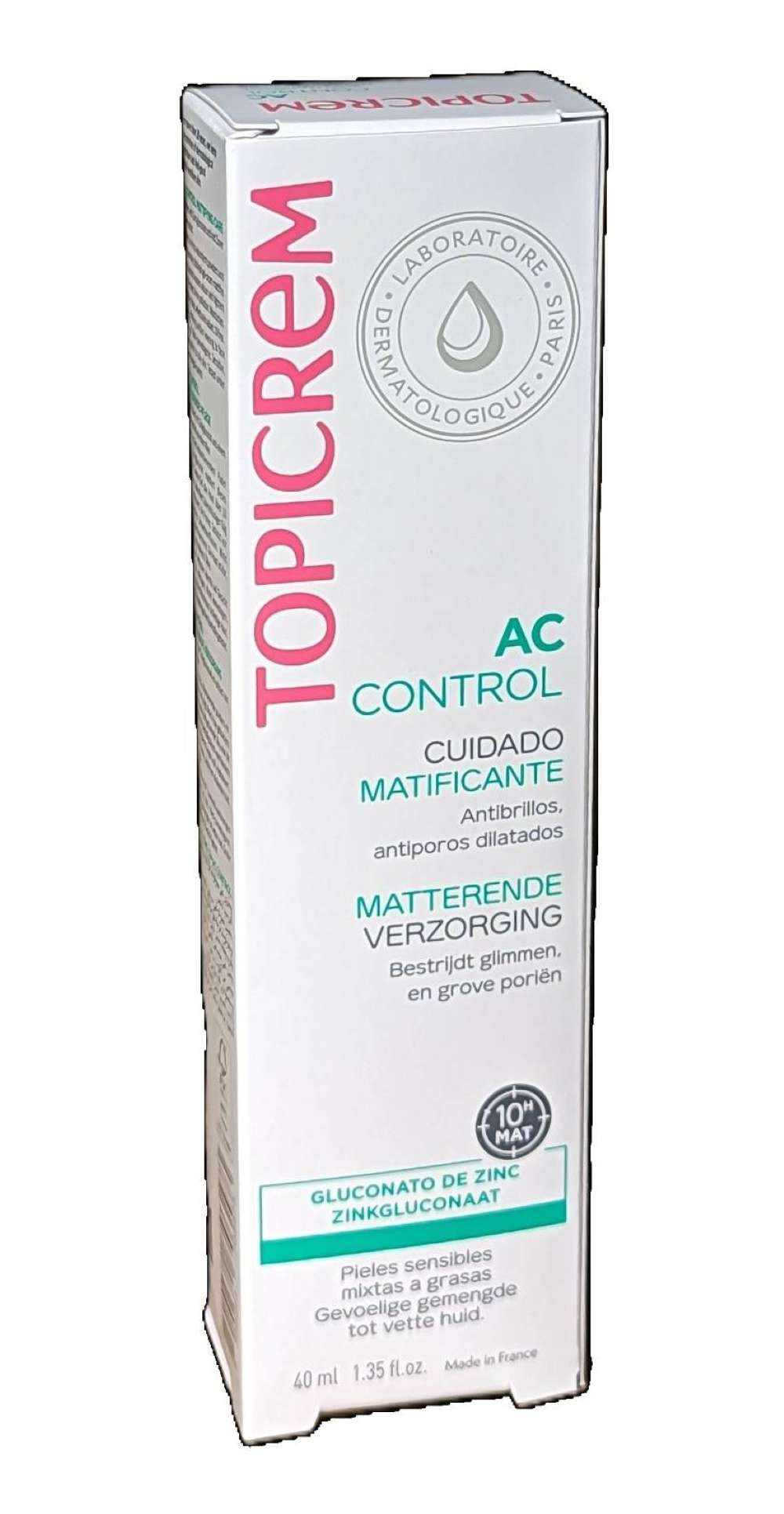 TOPICREM AC SOIN MATIFIANT 40ML