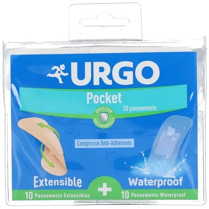 URGO POKET PANS EXTENS/WATER B/20