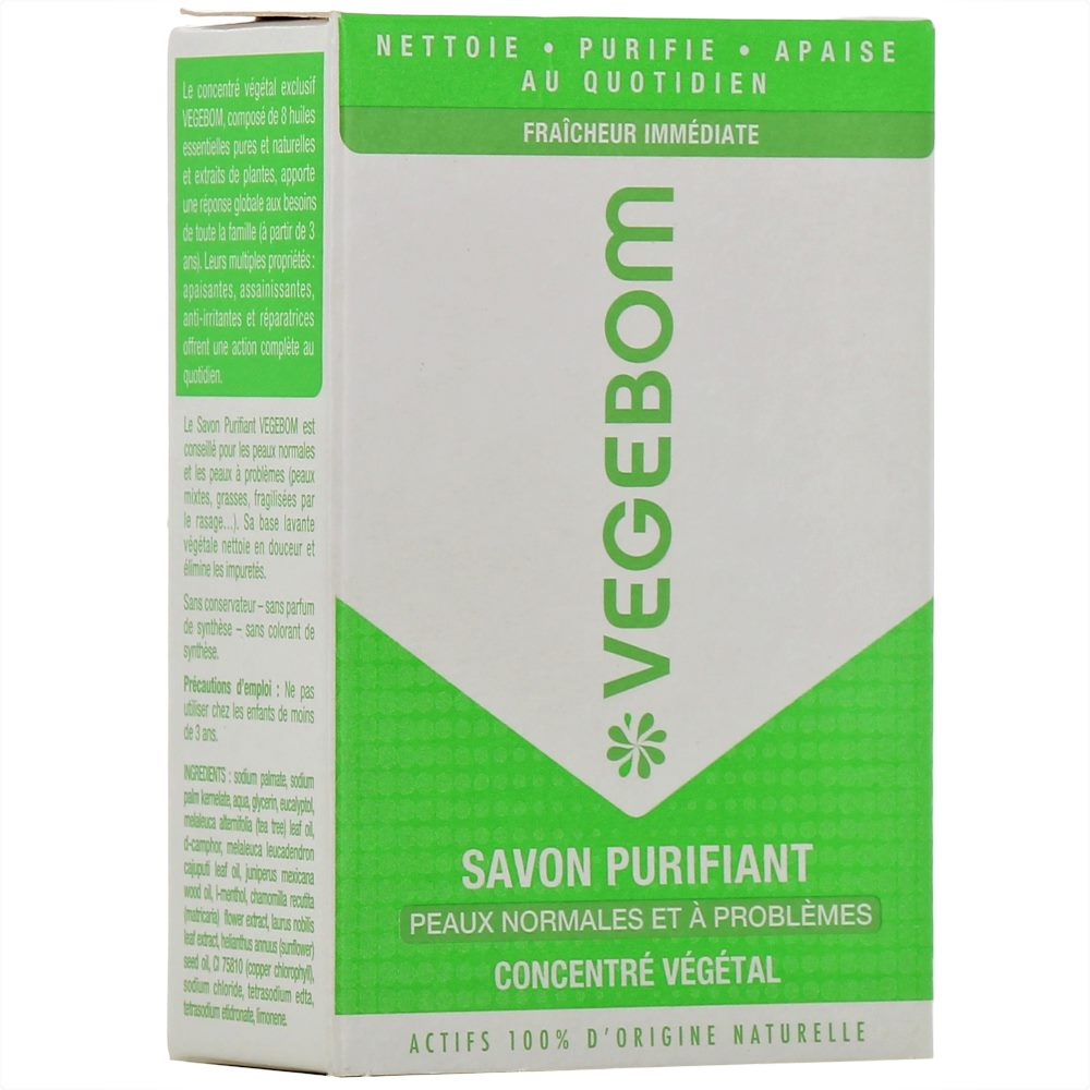 VEGEBOM SAVON PURIFIANT 100G